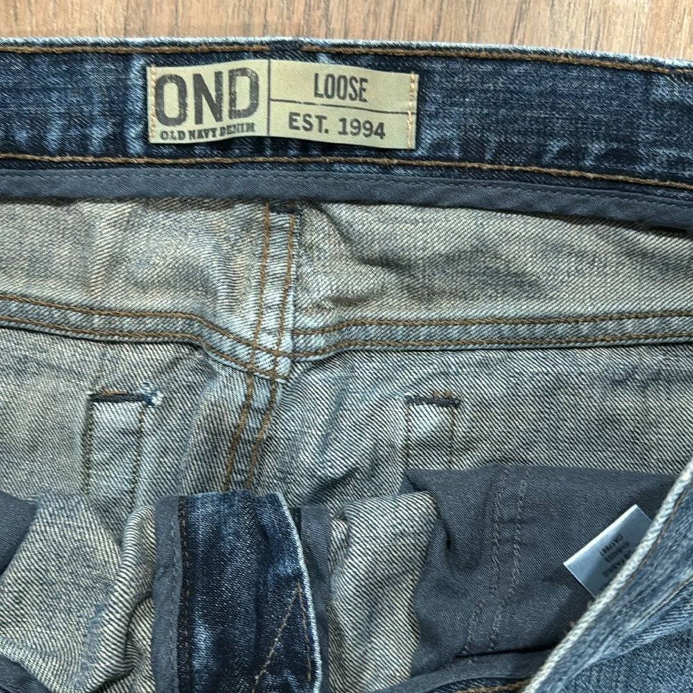 Men’s Old Navy Loose Fitting Jeans Size 36x34 - Picture 5 of 8
